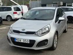 Grå Begagnad 2013 Kia Rio Halvkombi | 59 990 kr (Superpris)
