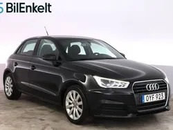 Svart Begagnad 2015 Audi A1 Sportback Halvkombi | 118 900 kr (Marknadspris)