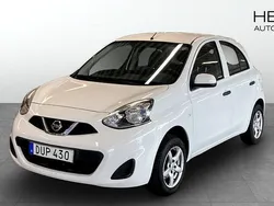 Vit (white) Begagnad 2014 Nissan Micra Halvkombi | 69 900 kr (Lite dyr)