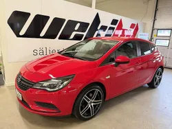 Röd Begagnad 2015 Opel Astra Essentia Halvkombi | 99 500 kr (Marknadspris)