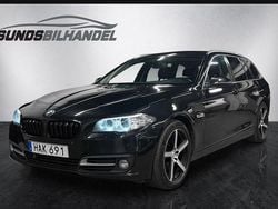 Svart Begagnad 2014 BMW 520 M Sport Kombi | 159 900 kr (Marknadspris)