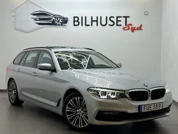 Silver Begagnad 2018 BMW 520 Shadowline Kombi | 228 500 kr (Marknadspris)