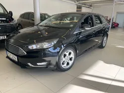 Svart Begagnad 2017 Ford Focus Kombi | 142 000 kr (Marknadspris)