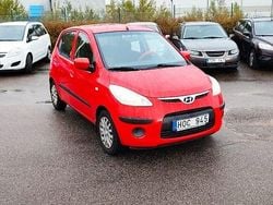 Röd Begagnad 2009 Hyundai i10 Halvkombi | 44 900 kr (Marknadspris)