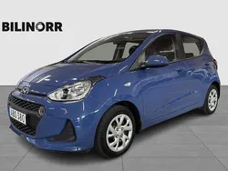 Ljusblå (blå) Begagnad 2017 Hyundai i10 Halvkombi | 94 900 kr (Marknadspris)