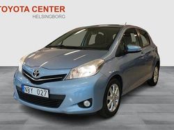 Ljusblå (blå) Begagnad 2012 Toyota Yaris Active Halvkombi | 69 900 kr (Marknadspris)