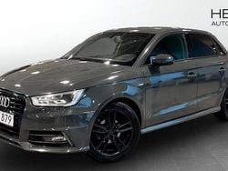 Grå Begagnad 2016 Audi A1 Sportback S-Line Halvkombi | 129 900 kr (Marknadspris)