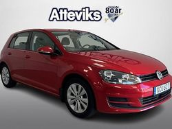 Röd Begagnad 2016 VW Golf VII Sedan | 129 000 kr (Marknadspris)