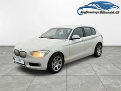 Vit Begagnad 2013 BMW 118 Halvkombi | 79 900 kr (Bra pris)