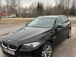 Svart Begagnad 2016 BMW 520 Kombi | 140 000 kr (Marknadspris)