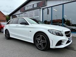 Vit Begagnad 2021 Mercedes C300 AMG line Kombi | 319 900 kr