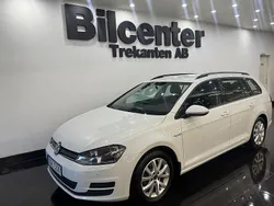 Vit Begagnad 2016 VW Golf VII Kombi | 110 900 kr (Bra pris)