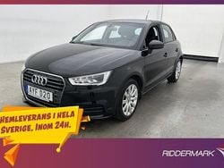 Svart Begagnad 2018 Audi A1 Sportback Proline Halvkombi | 149 800 kr (Marknadspris)
