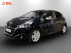 Mörkgrå Begagnad 2016 Peugeot 208 Style Halvkombi | 109 900 kr (Marknadspris)