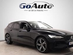 Svart Begagnad 2021 Volvo V60 R-Design Kombi | 329 500 kr (Marknadspris)