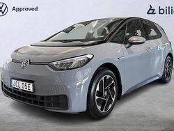 Grå Begagnad 2022 VW ID.3 Pro Performance Halvkombi | 274 900 kr (Marknadspris)