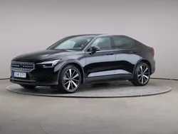 Svart Begagnad 2021 Polestar 2 Standard Range Single Motor Sedan | 279 000 kr (Bra pris)
