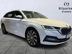 Vit Begagnad 2020 Skoda Octavia Style Kombi | 189 900 kr (Marknadspris)