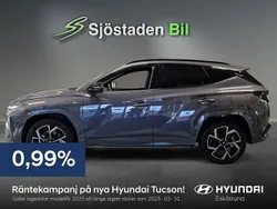 Grå Ny 2024 Hyundai Tucson N Line SUV | 504 900 kr (Marknadspris)