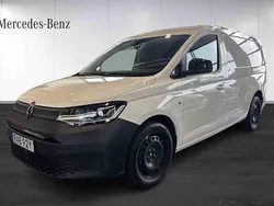 Vit Begagnad 2023 VW Caddy Maxi Minibuss | 309 000 kr (Marknadspris)
