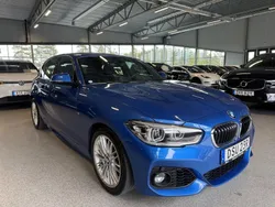 Blå Begagnad 2019 BMW 118 M Sport Halvkombi | 184 900 kr (Marknadspris)