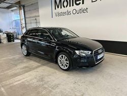 Svart (brilliantsvart) Begagnad 2017 Audi A3 Sportback Proline Halvkombi | 134 900 kr (Bra pris)