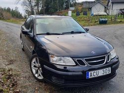 Svart Begagnad 2007 Saab 9-3 Vector Sedan | 39 000 kr (Marknadspris)