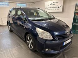 Mörkblå Begagnad 2010 Toyota Verso Minibuss | 44 900 kr (Bra pris)