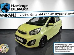 Grön Begagnad 2011 Kia Picanto Halvkombi | 49 900 kr (Bra pris)