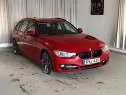 Röd Begagnad 2013 BMW 320 Sport Line Kombi | 119 900 kr (Dyr)