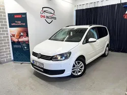 Vit Begagnad 2012 VW Touran Minibuss | 74 900 kr (Marknadspris)