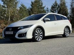 Vit Begagnad 2015 Honda Civic Sport Kombi | 71 800 kr (Marknadspris)