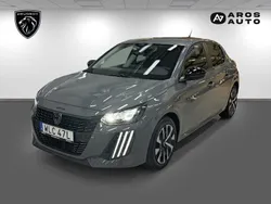 Grå Ny 2024 Peugeot 208 Halvkombi | 199 900 kr (Marknadspris)