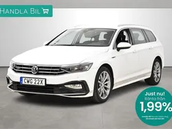 Vit Begagnad 2020 VW Passat R-line Kombi | 239 900 kr (Marknadspris)