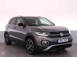 Grå Begagnad 2019 VW T-Cross GT SUV | 215 000 kr (Marknadspris)