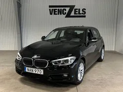 Svart Begagnad 2016 BMW 118 Advantage Halvkombi | 129 000 kr (Marknadspris)