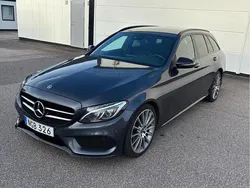 Grå Begagnad 2016 Mercedes C220 AMG line Kombi | 180 000 kr (Marknadspris)