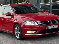 Röd Begagnad 2013 VW Passat R-line Kombi | 79 900 kr (Marknadspris)