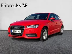 Röd Begagnad 2016 Audi A3 Sportback Halvkombi | 149 900 kr (Marknadspris)