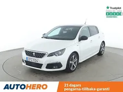 Vit Begagnad 2018 Peugeot 308 GT-line Halvkombi | 162 000 kr (Marknadspris)