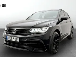 Svart Begagnad 2023 VW Tiguan R-line SUV | 389 500 kr (Marknadspris)