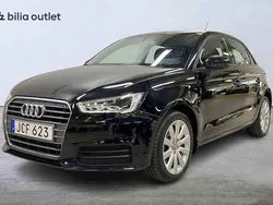 Svart Begagnad 2017 Audi A1 Sportback Halvkombi | 129 900 kr