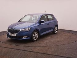 Blå Begagnad 2021 Skoda Fabia Style Halvkombi | 129 000 kr (Bra pris)