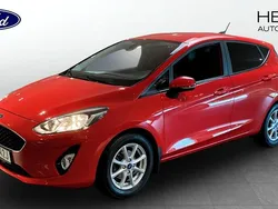 Röd (red) Begagnad 2019 Ford Fiesta Titanium Halvkombi | 109 900 kr (Marknadspris)