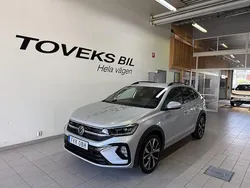 Svart Ny 2025 VW Taigo R-line SUV | 309 900 kr (Marknadspris)