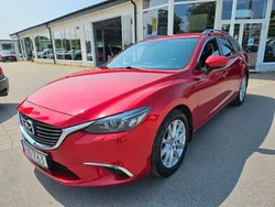 Röd (soul red metallic) Begagnad 2017 Mazda 6 Vision Kombi | 119 000 kr (Lite dyr)