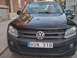 Svart Begagnad 2011 VW Amarok Highline Pickup | 115 000 kr (Superpris)