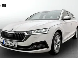 Vit (candy white) Begagnad 2023 Skoda Octavia Business Line Kombi | 329 900 kr (Marknadspris)