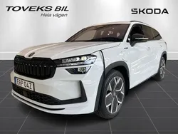 Vit (moon white metallic) Ny 2025 Skoda Kodiaq SportLine SUV | 556 800 kr