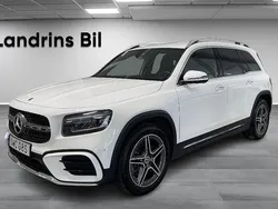 Vit Begagnad 2024 Mercedes GLB220 AMG line SUV | 499 900 kr (Marknadspris)